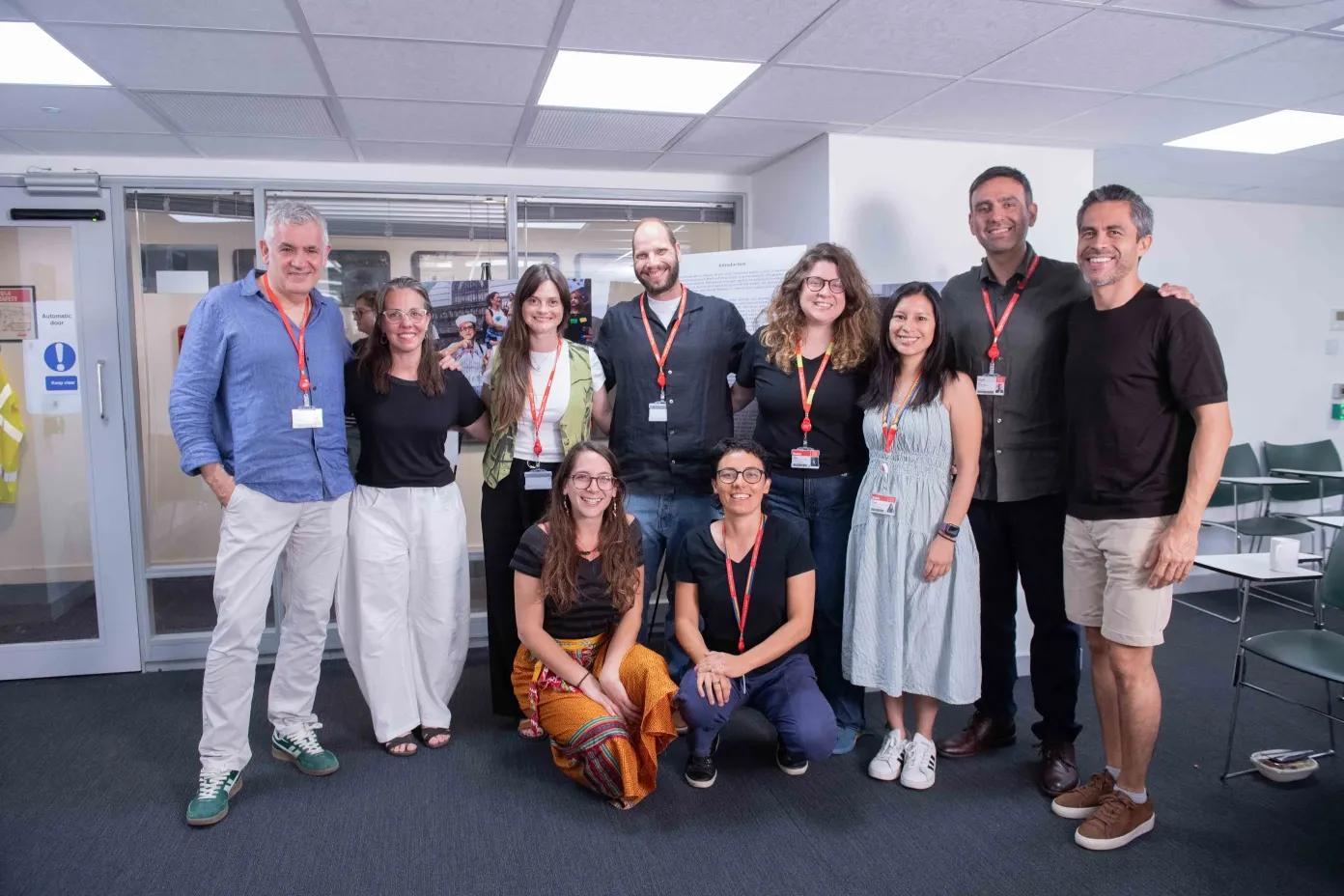 Members of the Transitions project and Advisory Board gathered at King’s College London following the symposium